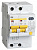 Выключатель автом. дифф. тока IEK MAD10-2-050-C-030 АД12 50A тип C 4.5kA 30мА AC 2П 230В 3мод белый (упак.:1шт)