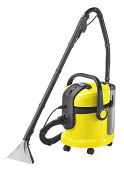 Пылесос моющий Karcher SE4001 1400Вт желтый/черный - купить недорого с доставкой в интернет-магазине