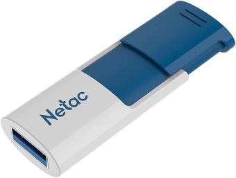Флеш Диск Netac 16Gb U182 NT03U182N-016G-30BL USB3.0 синий/белый - купить недорого с доставкой в интернет-магазине