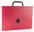 Портфель Бюрократ -BPP6RED 6 отдел. A4 пластик 0.7мм красный - купить недорого с доставкой в интернет-магазине