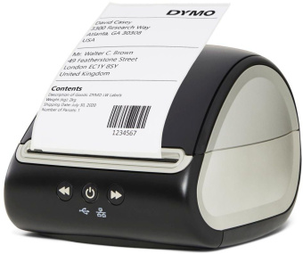 Термопринтер Dymo LableWriter 5XL (для печ.накл.) переносной черный - купить недорого с доставкой в интернет-магазине