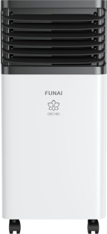 Кондиционер мобильный Funai Orchid MAC-OR25COF10 белый/черный - купить недорого с доставкой в интернет-магазине