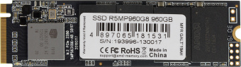 Накопитель SSD AMD PCIe 3.0 x4 960GB R5MP960G8 Radeon M.2 2280 - купить недорого с доставкой в интернет-магазине