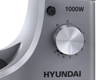Миксер планетарный Hyundai HYM-S5451 1000Вт серый/черный - купить недорого с доставкой в интернет-магазине