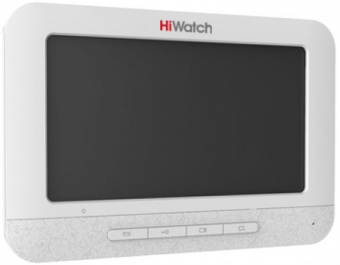 Видеодомофон HiWatch DS-D100M серебристый - купить недорого с доставкой в интернет-магазине