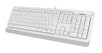 Клавиатура A4Tech Fstyler FK10 белый/серый USB - купить недорого с доставкой в интернет-магазине