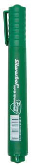 Маркер перманентный Silwerhof Prime пулевидный пиш. наконечник 1-3мм зеленый коробка - купить недорого с доставкой в интернет-магазине
