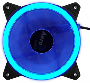 Вентилятор Aerocool Rev Blue 120x120mm 3-pin 15dB 153gr LED Ret - купить недорого с доставкой в интернет-магазине