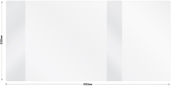 Обложка Silwerhof Монстрики универсальная (набор 5шт) ПВХ 100мкм гладкая прозр. 232х450мм - купить недорого с доставкой в интернет-магазине