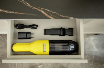 Пылесос ручной Karcher CVH 2 черный/желтый - купить недорого с доставкой в интернет-магазине
