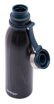 Термос-бутылка Contigo Matterhorn Couture 0.59л. черный/синий (2104550) - купить недорого с доставкой в интернет-магазине
