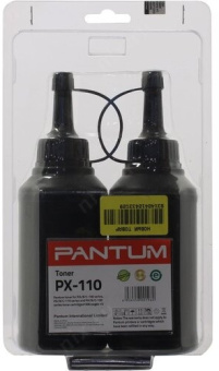 Тонер Pantum PX-110 черный флакон 2x (в компл.:2 чипа) для принтера P2000/M5000/M6000 - купить недорого с доставкой в интернет-магазине
