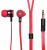Наушники вкладыши Оклик HP-S-210 1.2м красный проводные в ушной раковине (D1-1R) - купить недорого с доставкой в интернет-магазине