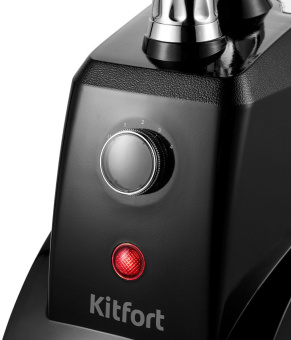 Отпариватель напольный Kitfort КТ-9125 2200Вт черный - купить недорого с доставкой в интернет-магазине