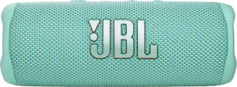 Колонка порт. JBL Flip 6 бирюзовый 30W 1.0 BT 4800mAh (JBLFLIP6TEAL) - купить недорого с доставкой в интернет-магазине