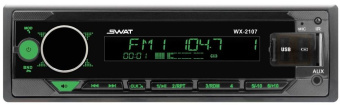 Автомагнитола Swat WX-2107 1DIN 4x50Вт (SWAT WX-2107) - купить недорого с доставкой в интернет-магазине