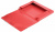 Папка-короб на резинке Бюрократ -BA25/05RED пластик 0.5мм корешок 25мм A4 красный - купить недорого с доставкой в интернет-магазине