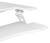 Стол для ноутбука Cactus VM-FDE103 столешница МДФ белый 91.5x56x123см (CS-FDE103WWT) - купить недорого с доставкой в интернет-магазине