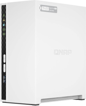Сетевое хранилище NAS Qnap TS-233 2-bay настольный Cortex-A55 RK3568B2 - купить недорого с доставкой в интернет-магазине