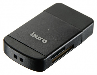 Устройство чтения карт памяти USB2.0 Buro BU-CR-3103 черный - купить недорого с доставкой в интернет-магазине