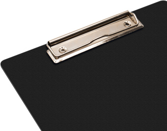 Папка-планшет Бюрократ -PD6004/BLCK A4 пластик 1.2мм черный - купить недорого с доставкой в интернет-магазине