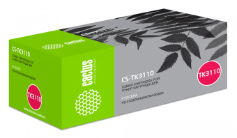 Картридж лазерный Cactus CS-TK3110 TK-3110 черный (15500стр.) для Kyocera Ecosys FS-4100DN/4200DN/4300DN - купить недорого с доставкой в интернет-магазине