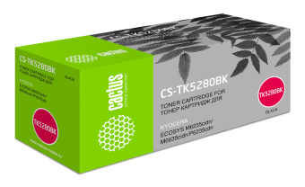 Картридж лазерный Cactus CS-TK5280BK TK-5280BK черный (13000стр.) для Kyocera Ecosys P6235cdn/M6235cidn/M6635cidn - купить недорого с доставкой в интернет-магазине