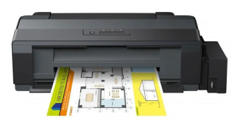Принтер струйный Epson L1300 (C11CD81401/403/504) A3+ черный - купить недорого с доставкой в интернет-магазине