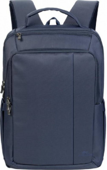 Рюкзак для ноутбука 15.6" Riva 8262 синий полиэстер - купить недорого с доставкой в интернет-магазине