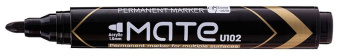Маркер перманентный Deli EU10220 Mate круглый пиш. наконечник 1.5мм черный - купить недорого с доставкой в интернет-магазине