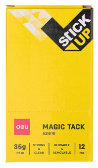 Пластины клеевые Deli EA21610 35гр корп.желтый блистер Stick UP - купить недорого с доставкой в интернет-магазине