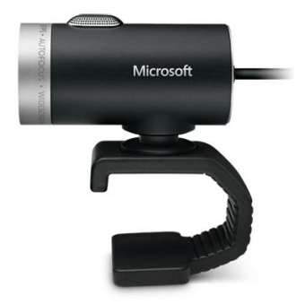 Камера Web Microsoft LifeCam Cinema H5D-00015 черный 0.9Mpix (1280x720) USB2.0 с микрофоном для ноутбука - купить недорого с доставкой в интернет-магазине
