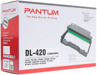 Блок фотобарабана Pantum DL-420 ч/б:30000стр. для Series P3010/M6700/M6800/P3300/M7100/M7200/P3300/M7100/M7300 Pantum - купить недорого с доставкой в интернет-магазине