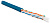 Кабель информационный Hyperline UUTP4-C6-S23-IN-PVC-BL-305 кат.6 U/UTP 4X2X23AWG PVC внутренний 305м синий