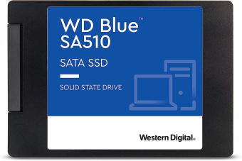 Накопитель SSD WD S SATA-III 2TB WDS200T3B0A Blue SA510 2.5" - купить недорого с доставкой в интернет-магазине