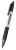 Ручка шариков. автоматическая Deli X-tream EQ11-BK серый мет./черный d=0.7мм черн. черн. резин. манжета - купить недорого с доставкой в интернет-магазине
