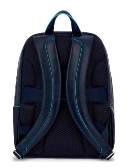 Рюкзак унисекс Piquadro Blue Square CA3214B2/BLU2 синий кожа - купить недорого с доставкой в интернет-магазине