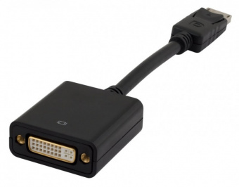 Переходник DisplayPort (m) DVI (f) белый - купить недорого с доставкой в интернет-магазине