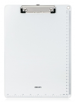 Папка-планшет Deli 64504 A4 металл серебристый - купить недорого с доставкой в интернет-магазине