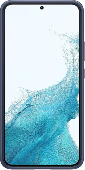 Чехол (клип-кейс) Samsung для Samsung Galaxy S22+ Frame Cover темно-синий/прозрачный (EF-MS906CNEGRU) - купить недорого с доставкой в интернет-магазине