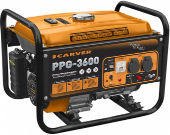 Генератор Carver PPG- 3600 2.8кВт - купить недорого с доставкой в интернет-магазине