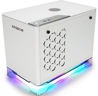 Корпус Inwin CF08A (A1PLUS) белый 650W ATX 4x120mm 2xUSB3.0 audio - купить недорого с доставкой в интернет-магазине