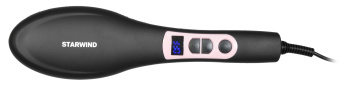 Выпрямитель Starwind STB 7570 70Вт черный/фиолетовый (макс.темп.:230С) - купить недорого с доставкой в интернет-магазине