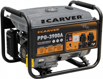 Генератор Carver PPG-3900А 3.2кВт - купить недорого с доставкой в интернет-магазине