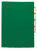 Папка-уголок Бюрократ -E356GRN 3 уровн. A4 пластик 0.15мм зеленый - купить недорого с доставкой в интернет-магазине