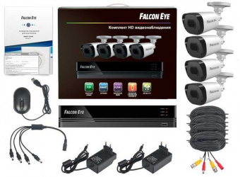 Комплект видеонаблюдения Falcon Eye FE-2104MHD Smart - купить недорого с доставкой в интернет-магазине