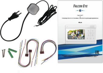 Видеодомофон Falcon Eye Vela белый - купить недорого с доставкой в интернет-магазине