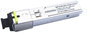 Модуль Osnovo SFP-S1SC18-F-1550-1310-I - купить недорого с доставкой в интернет-магазине