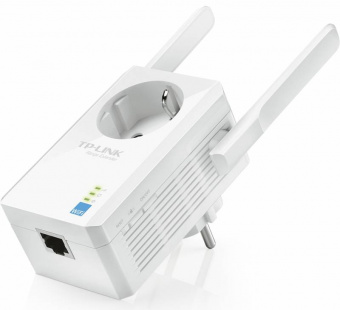 Повторитель беспроводного сигнала TP-Link TL-WA860RE N300 10/100BASE-TX белый - купить недорого с доставкой в интернет-магазине
