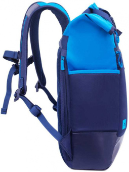 Рюкзак для ноутбука 15.6" Riva 5321 синий полиуретан - купить недорого с доставкой в интернет-магазине